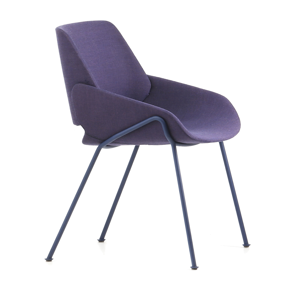 Designové židle Monk Steel Base Armchair