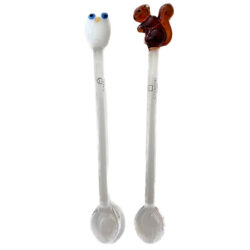 Ichendorf Milano designové příbory Animal Farm Spoons Owl & Squirrel