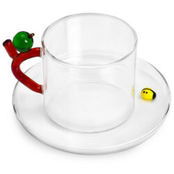 Ichendorf Milano designové šálky Designové šálky Fruits & Flowers Tea Cup Apple w/s Ladybu