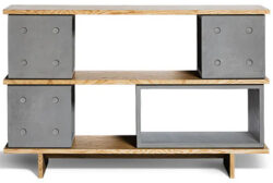 Lyon Beton designové komody Dice Sideboard 3M1L (šířka 154 cm)