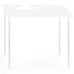 Desalto designové odkládací stolky Softer than Steel (49 x 49 cm)