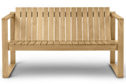 Carl Hansen designové zahradní sedačky BK12 (šířka 132