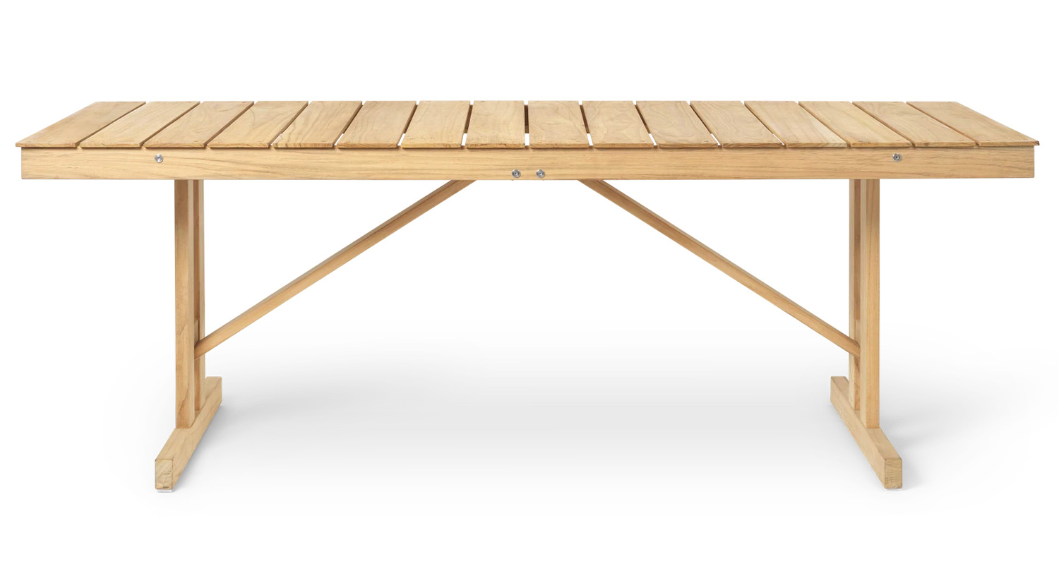 Carl Hansen designové zahradní jídelní stoly BM1771 (149 x 64