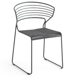 Desalto designové zahradní židle Koki Wire Corda