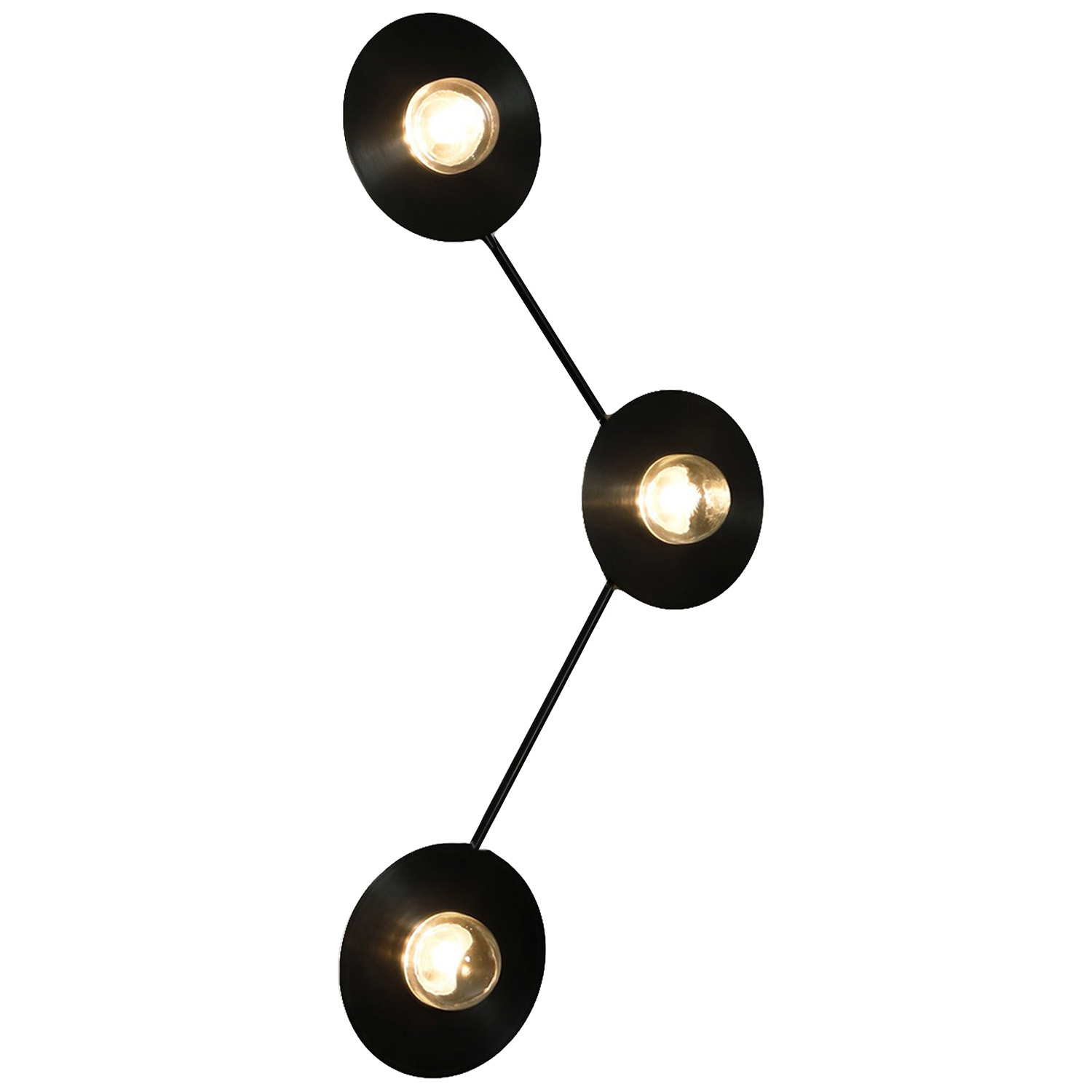 Contain designová nástěnná svítidla Alba Triple Wall Angle (průměr 22 cm)