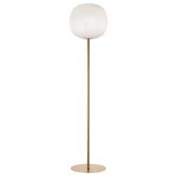 Výprodej Foscarini designové stojací lampy Gem Terra - zlatá