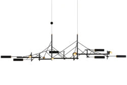 MOOOI designová závěsná svítidla Tinkering 140 (šířka 139 cm)
