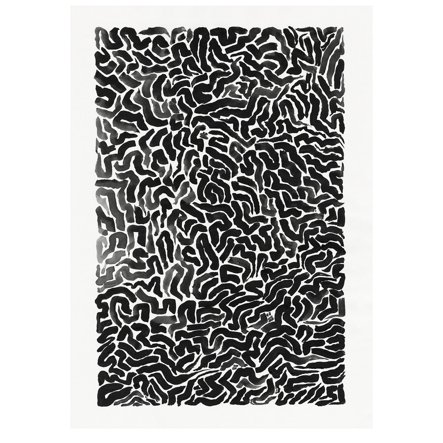 Paper Collective designové moderní obrazy Morpheme (120 x 168 cm)