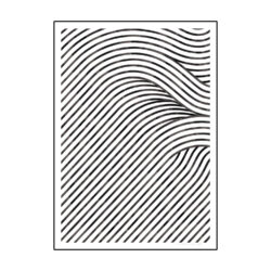 Paper Collective designové moderní obrazy Quantum of Fields 02 (70 x 100 cm)