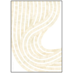 Paper Collective designové moderní obrazy Entropy Sand 01 (120 x 168 cm)