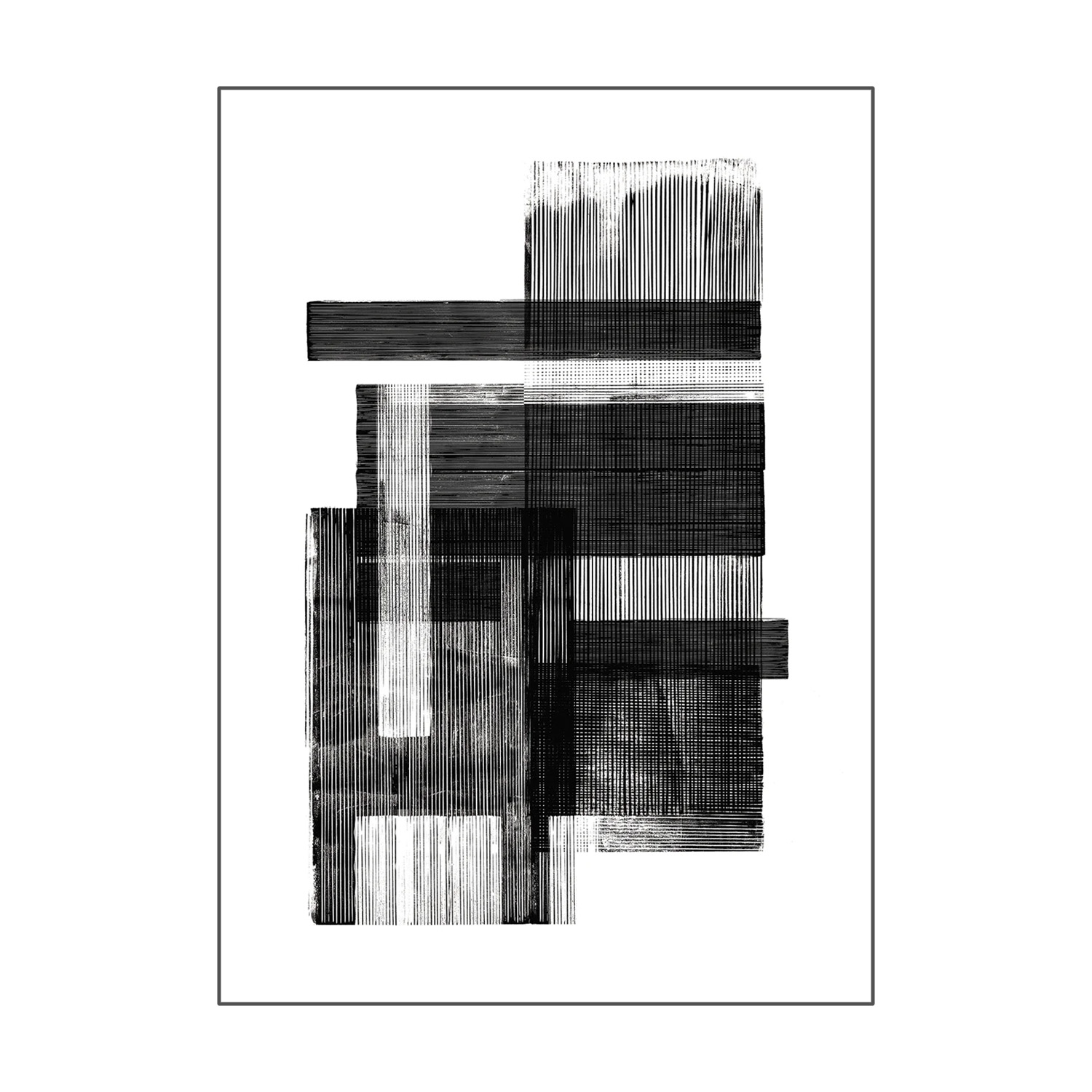 Paper Collective designové moderní obrazy Midnight 02 (70 x 100 cm)