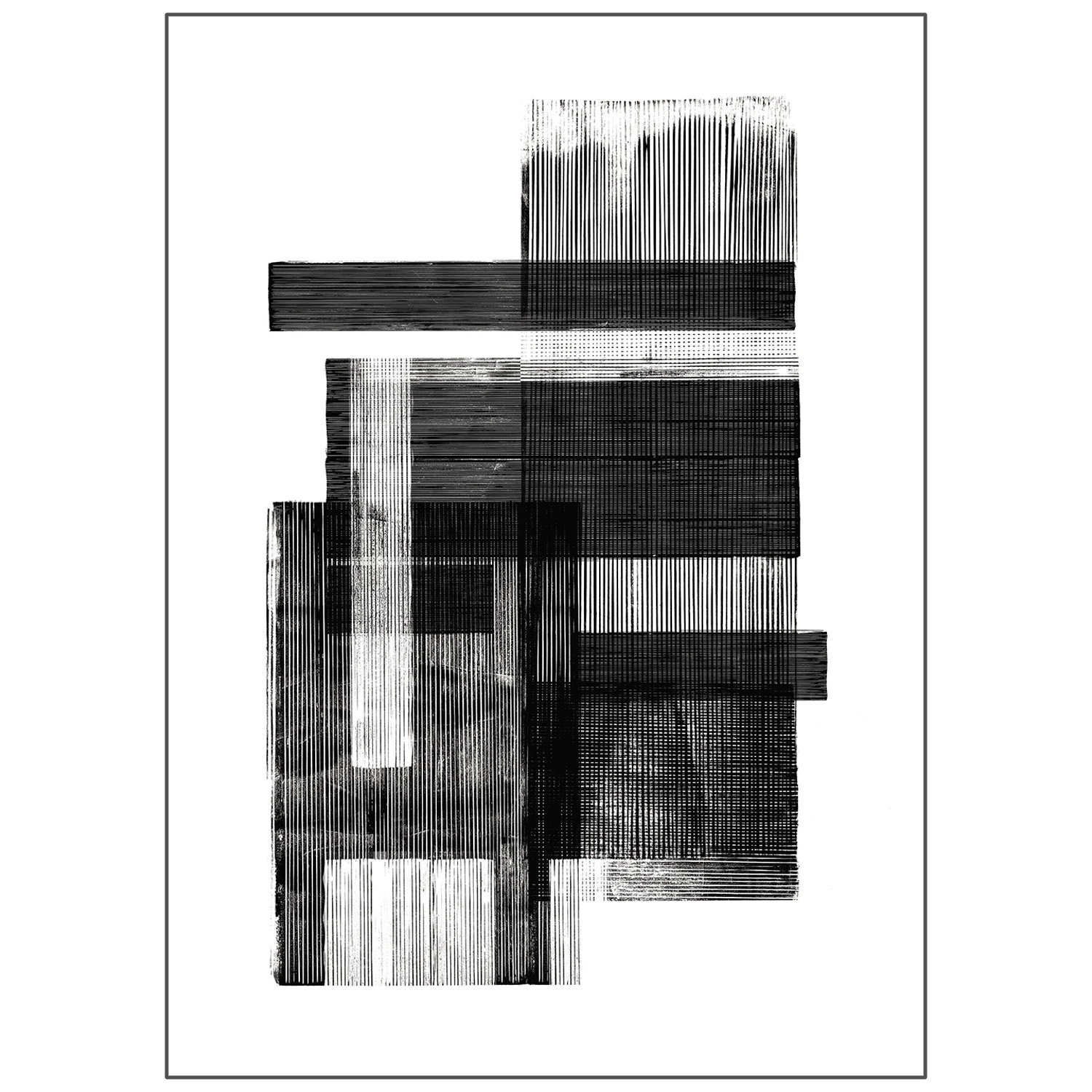 Paper Collective designové moderní obrazy Midnight 02 (120 x 168 cm)