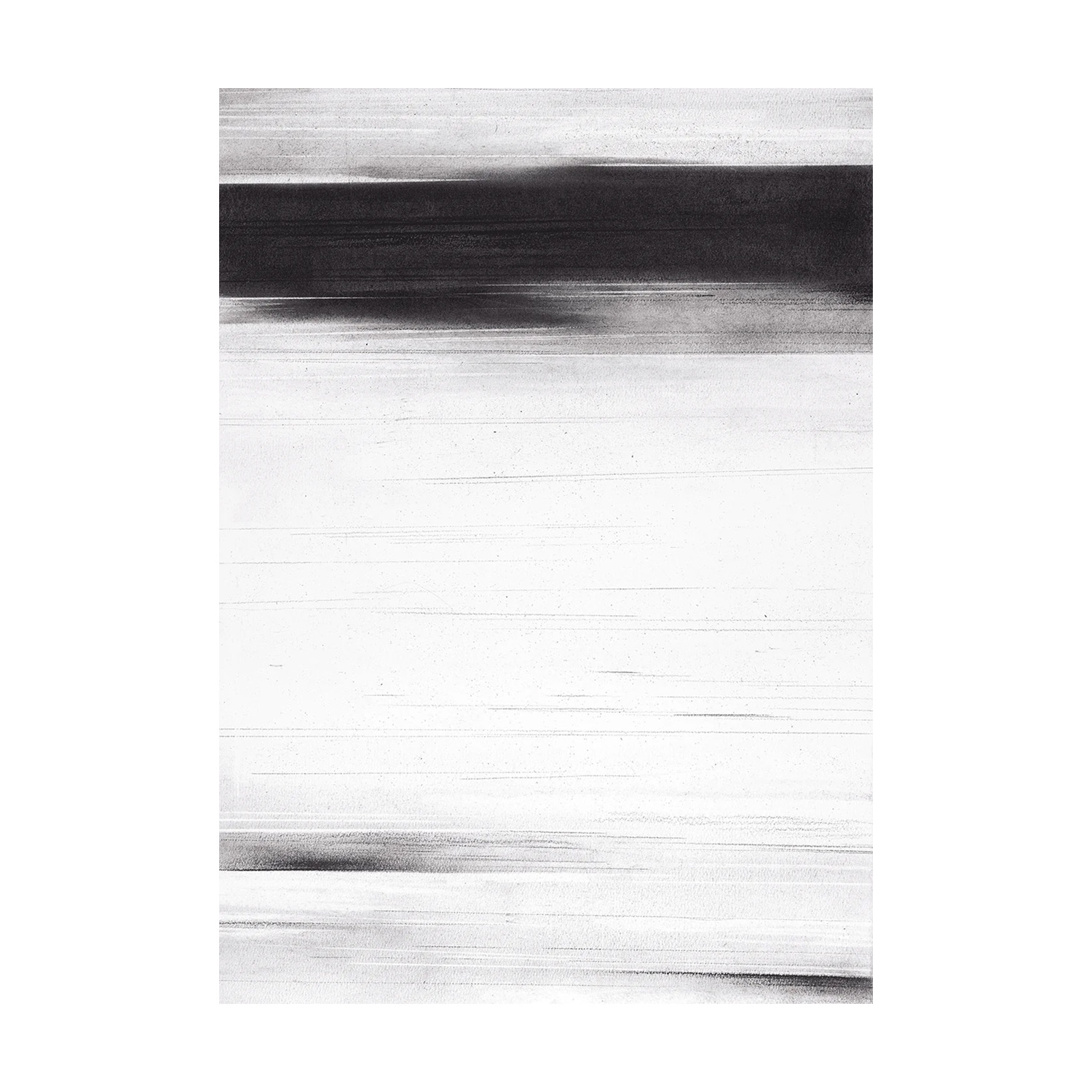 Paper Collective designové moderní obrazy Charcoal 02 (70 x 100 cm)