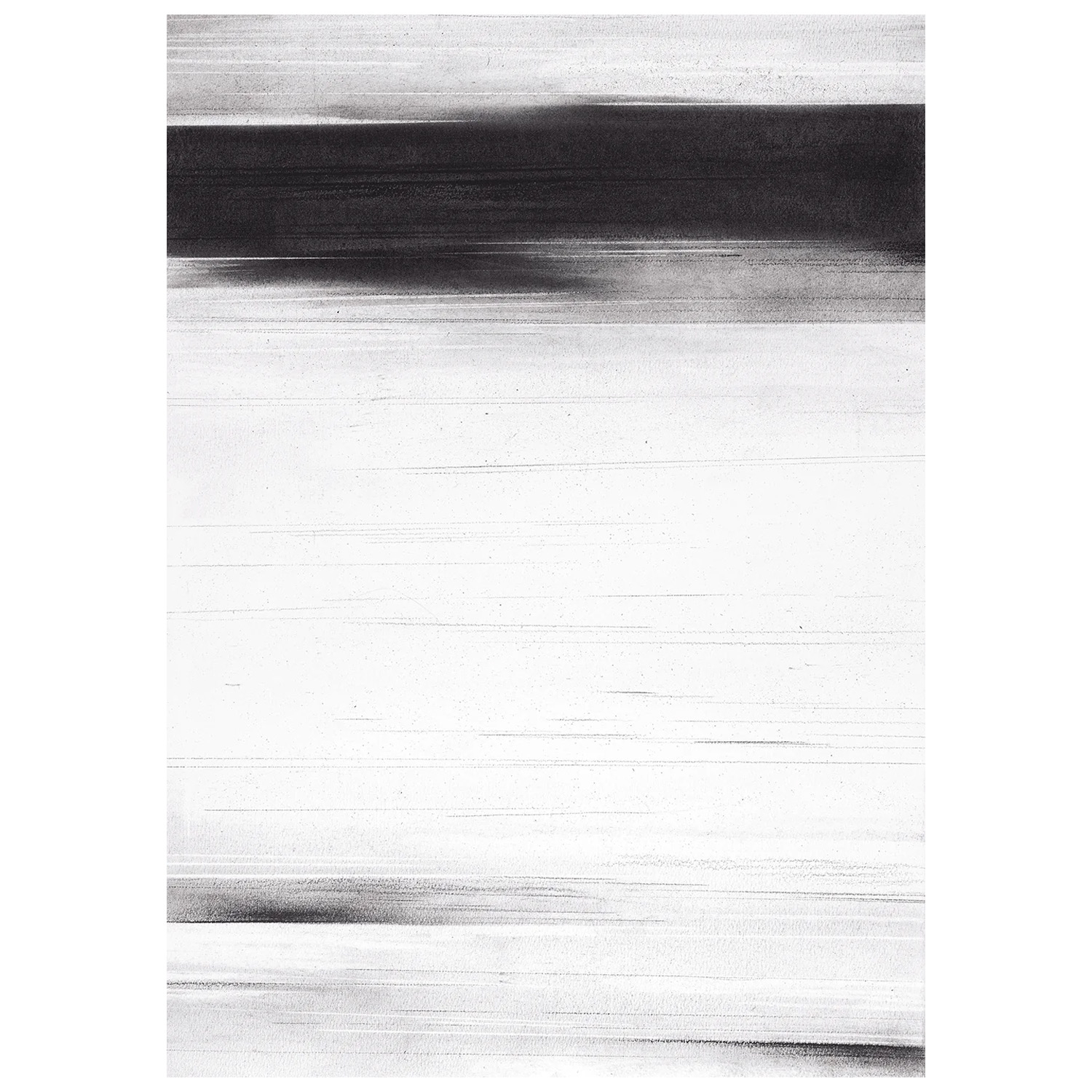 Paper Collective designové moderní obrazy Charcoal 02 (120 x 168 cm)