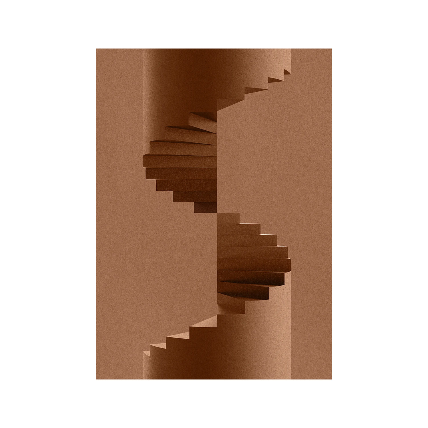 Paper Collective designové moderní obrazy The Pillar (50 x 70 cm)
