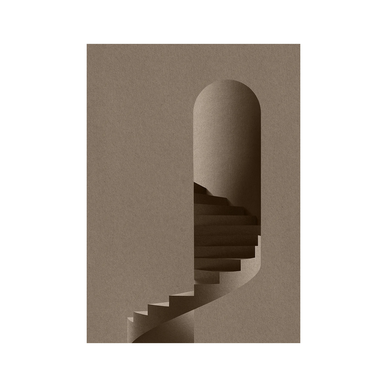 Paper Collective designové moderní obrazy The Tower (50 x 70 cm)