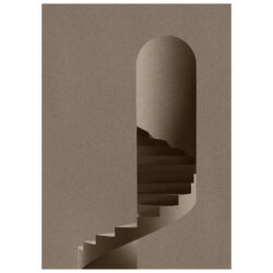 Paper Collective designové moderní obrazy The Tower (120 x 168 cm)