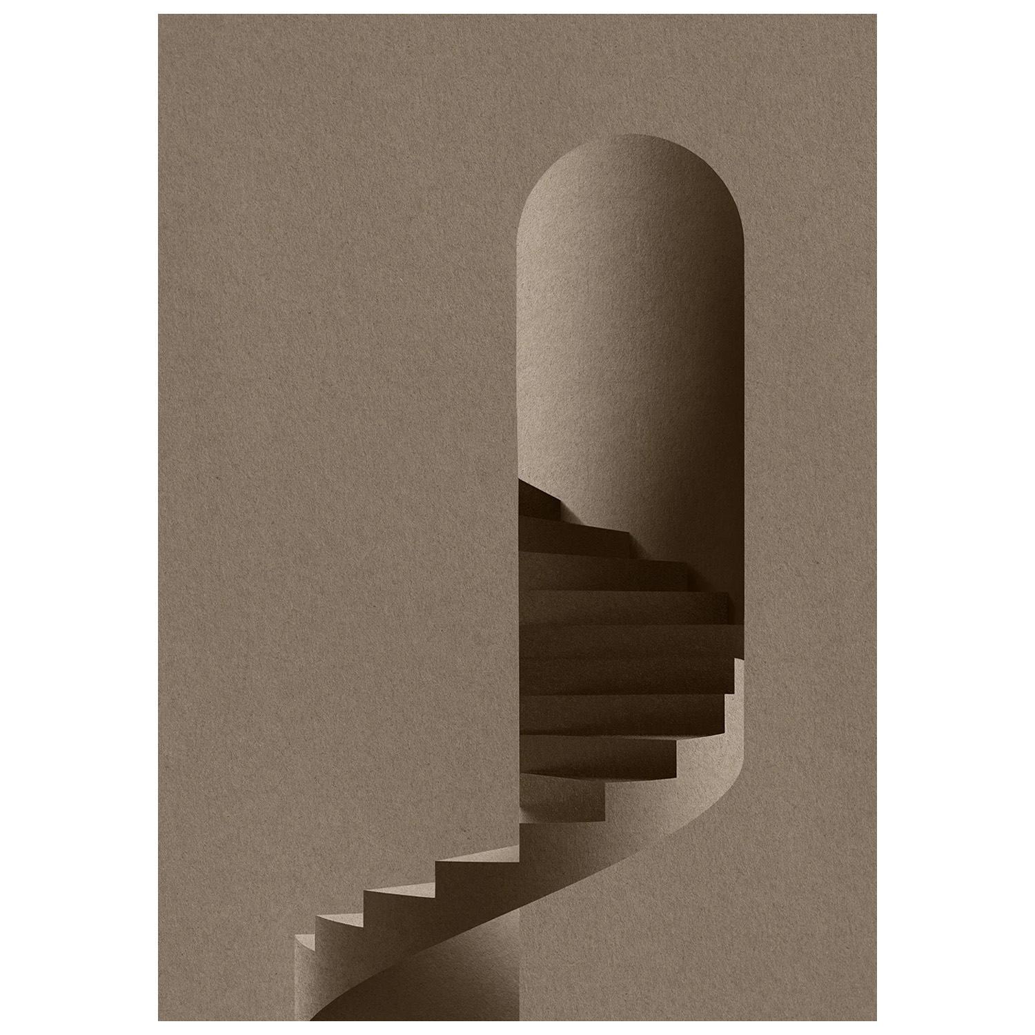 Paper Collective designové moderní obrazy The Tower (120 x 168 cm)