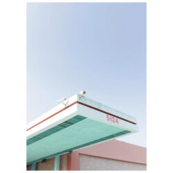 Paper Collective designové moderní obrazy Los Angeles is Pink 01 (120 x 168 cm)