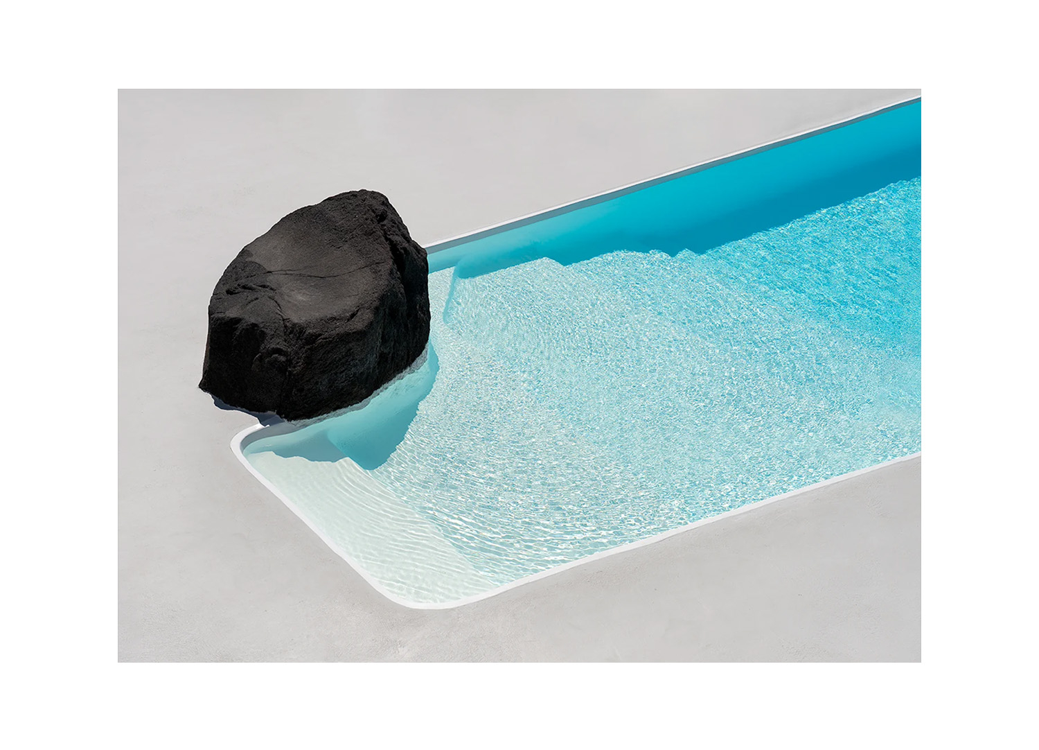 Paper Collective designové moderní obrazy The Pool (70 x 50 cm)