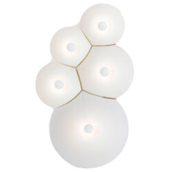 Luceplan designová nástěnná svítidla Bulbullia (37 x 62 cm)