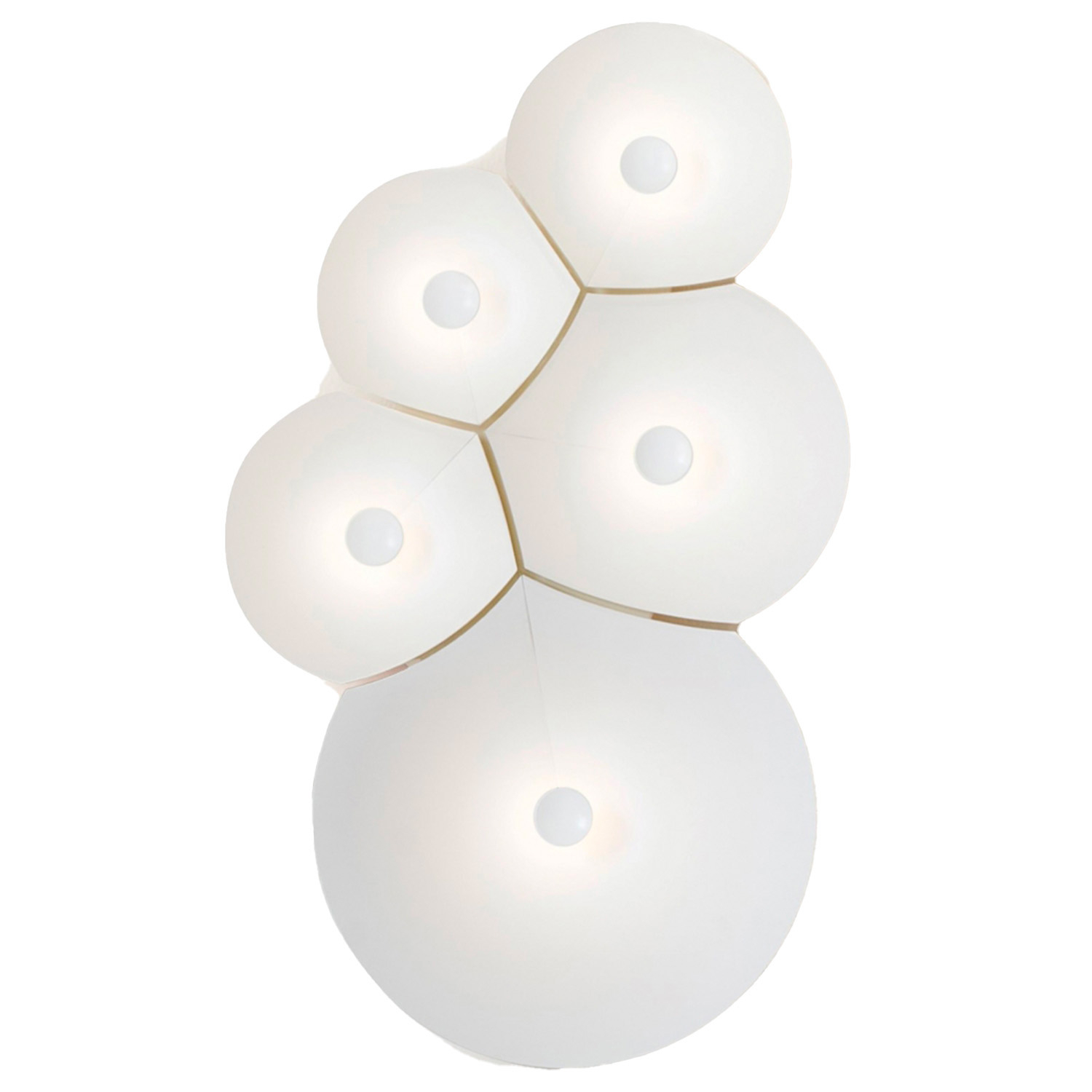 Luceplan designová nástěnná svítidla Bulbullia (37 x 62 cm)