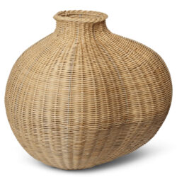 Ferm Living designové vázy Bola Braided Floor Vase