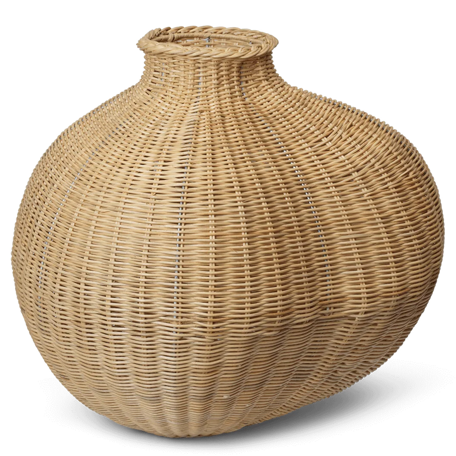 Ferm Living designové vázy Bola Braided Floor Vase