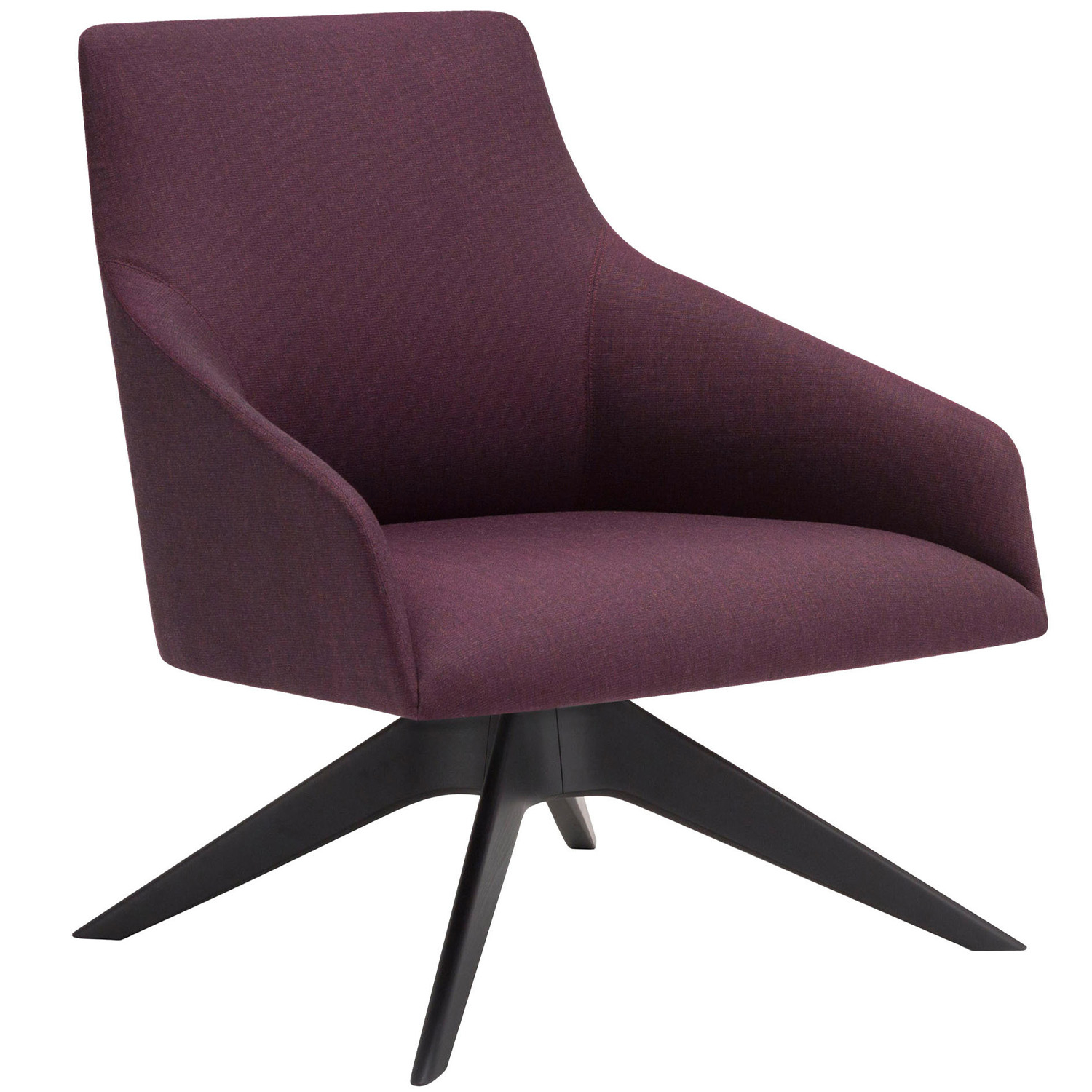 Andreu World designová křesla Alya Lounge Chair Low Back 4 Star Wood