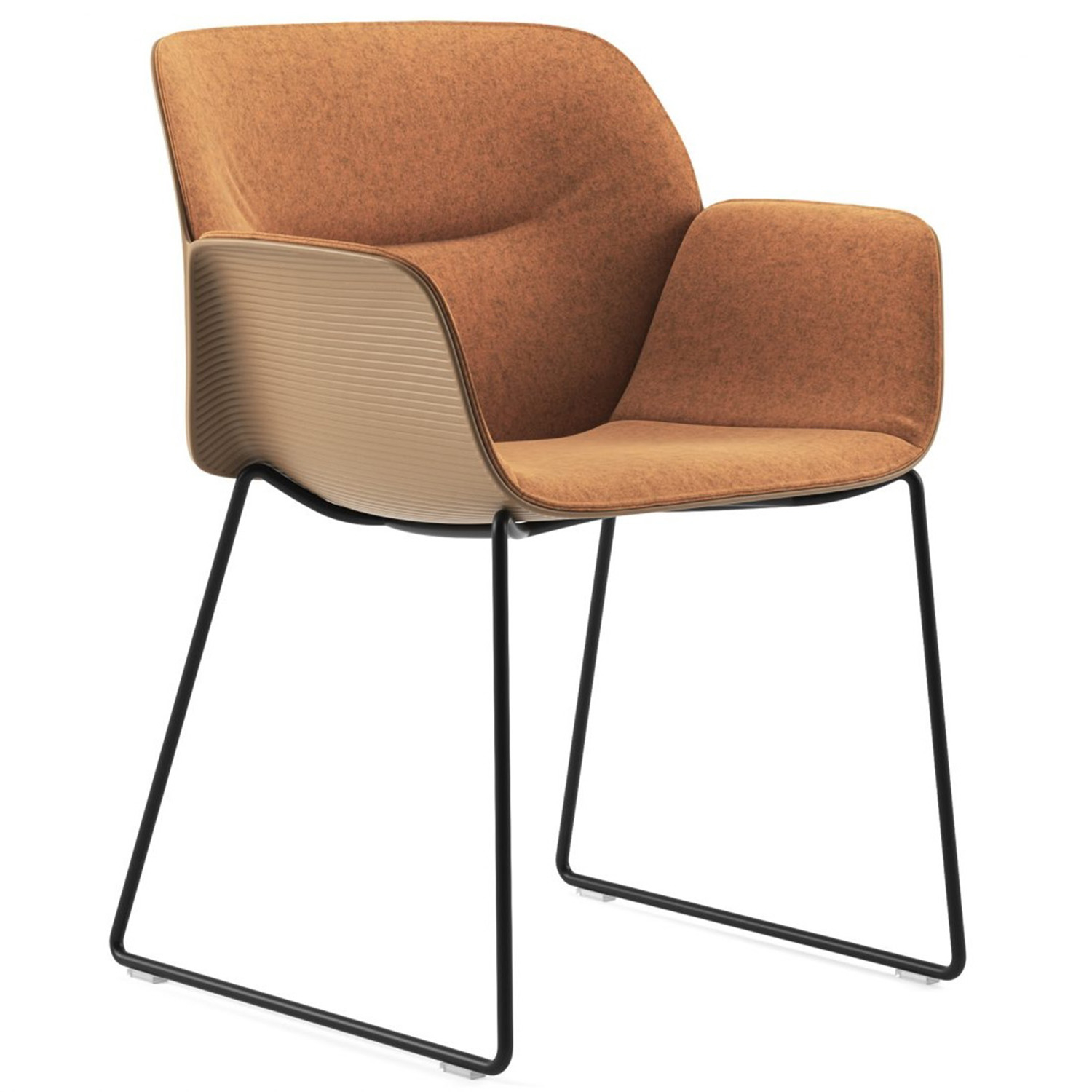 Andreu World designové židle Nuez Armchair Sledge