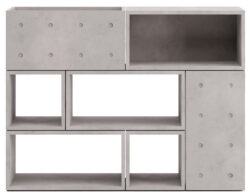 Lyon Beton designové úložné prostory Dice Configuration 2M5L