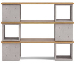 Lyon Beton designové komody Dice Bookcase 6M (šířka 154 cm)