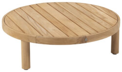 4Seasons Outdoor designové zahradní konferenční stoly Finn Round Coffe Table (průměr 80 cm)