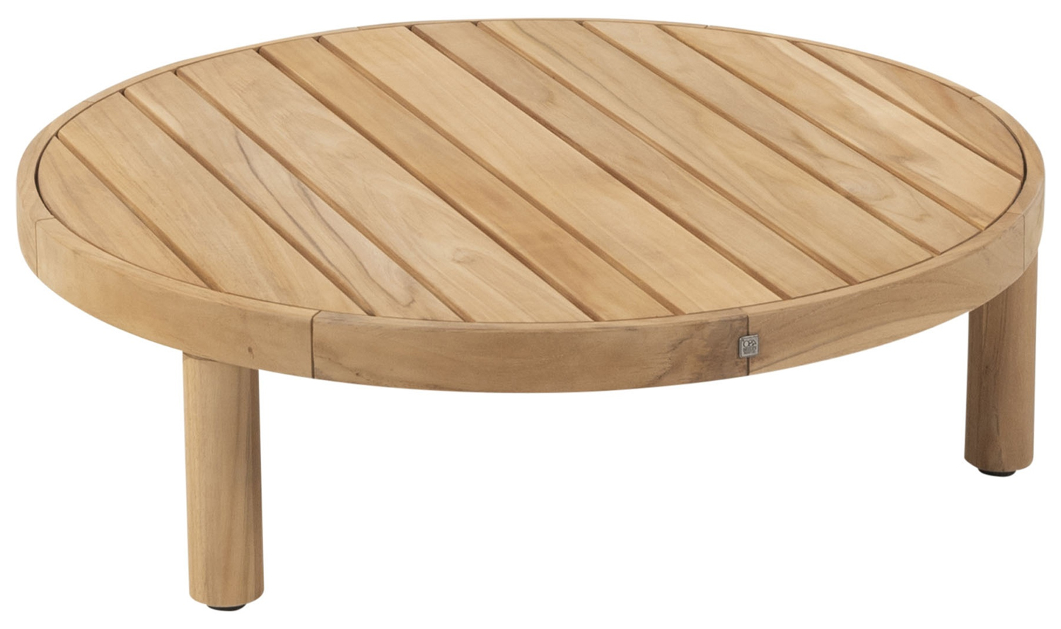 4Seasons Outdoor designové zahradní konferenční stoly Finn Round Coffe Table (průměr 80 cm)