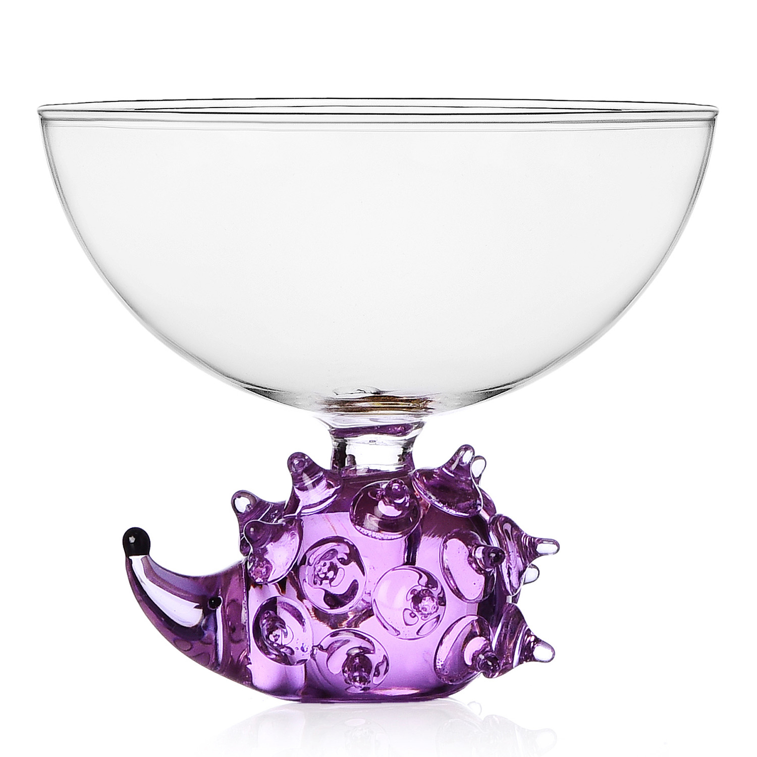 Ichendorf Milano designové mísy Animal Farm Bowl Purple Hedgehog