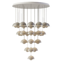 &Tradition designová závěsná svítidla Chandelier VP1 Large