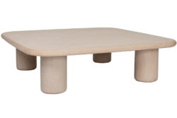 Muundo designové konferenční stoly Haaki Coffee Table Low (140 x 140 cm)
