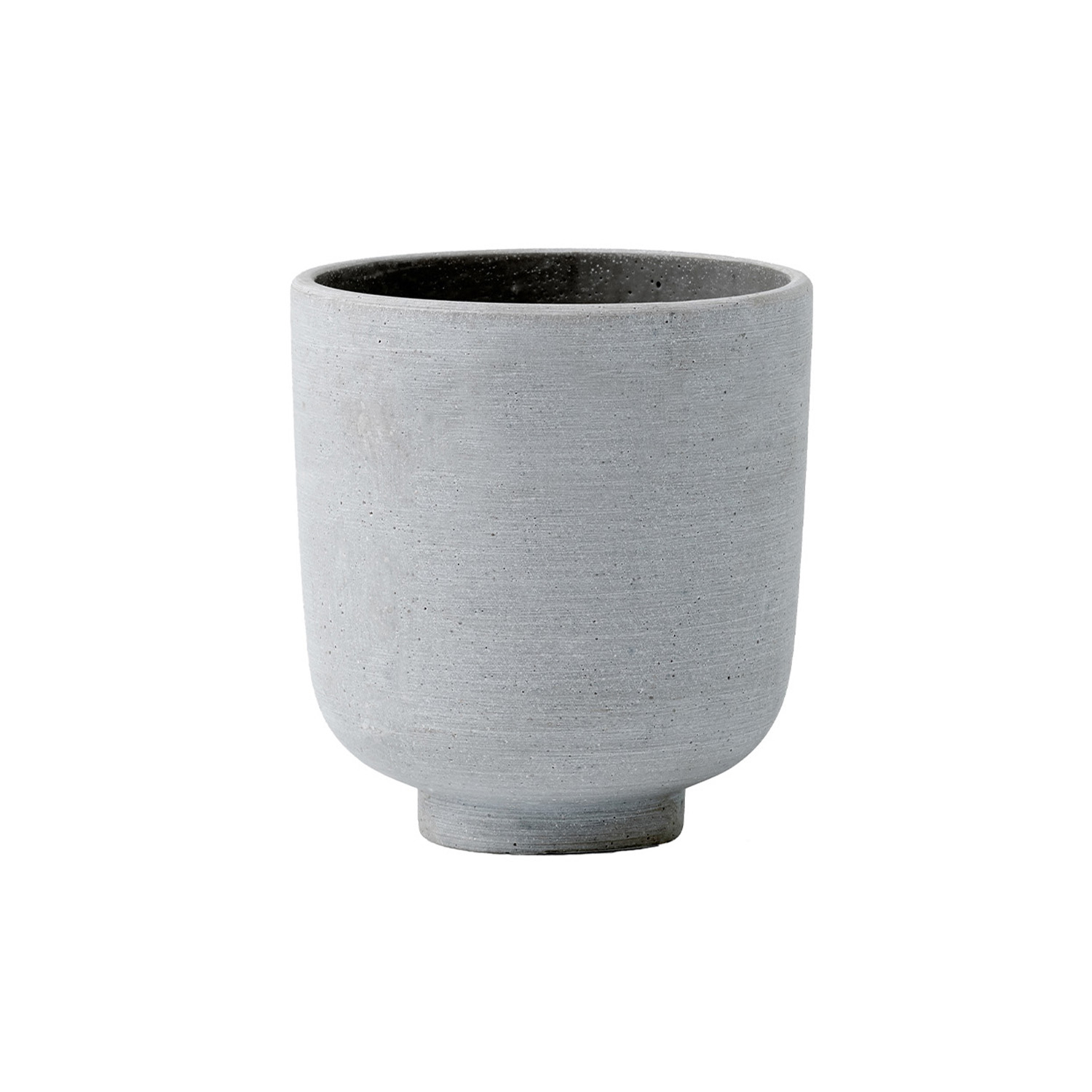 Výprodej &Tradition designové květináče Collect Planter SC70 - antracitová šedá