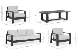 Bizzotto designové zahradní sestavy Baltic