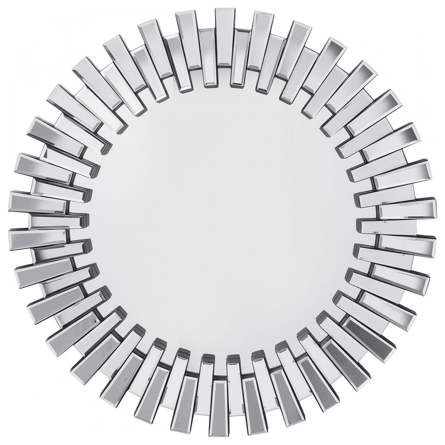 Kare designová nástěnná zrcadla Sprocket Ø92 cm