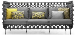 Kenneth Cobonpue designové zahradní sedačky Cabaret Sofa (high back