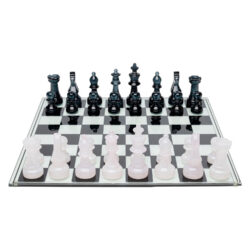 Kare designové šachy Chess (60 x 60 cm)