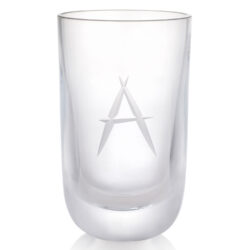 Rückl designové sklenice na vodu ABC Crystal Glass Clear Large