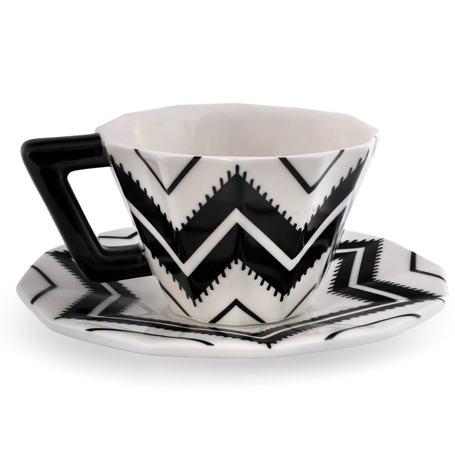 Modernista designové šálky na čaj Cup With Saucer