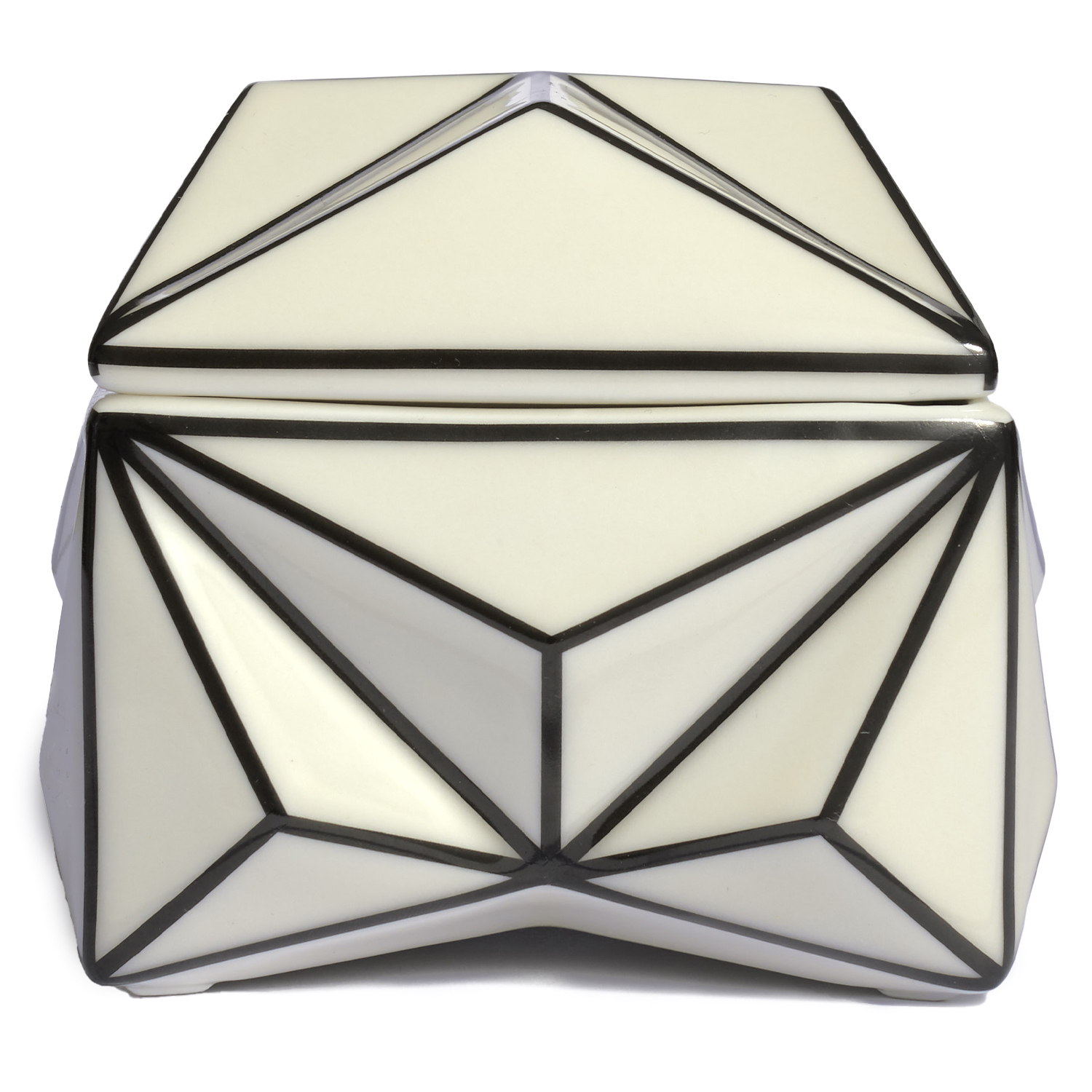 Modernista designové dózy Krystal Large
