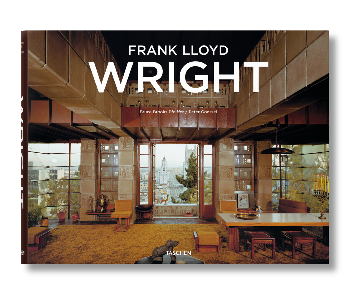 Taschen designové knihy Frank Lloyd Wright