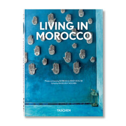 Taschen designové knihy Living in Morocco
