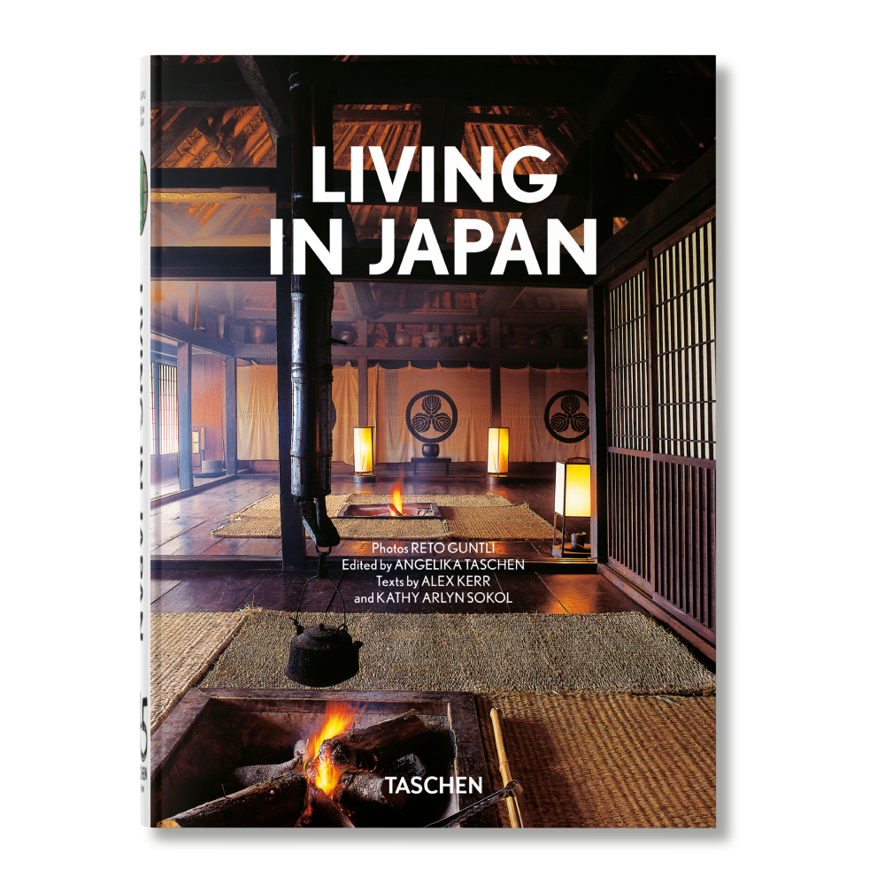 Taschen designové knihy Living In Japan