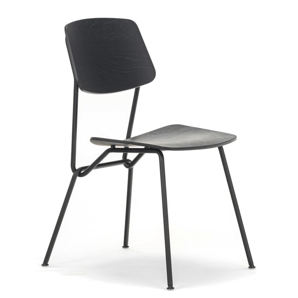 Výprodej Prostoria designové židle Strain Chair - sedák ořech
