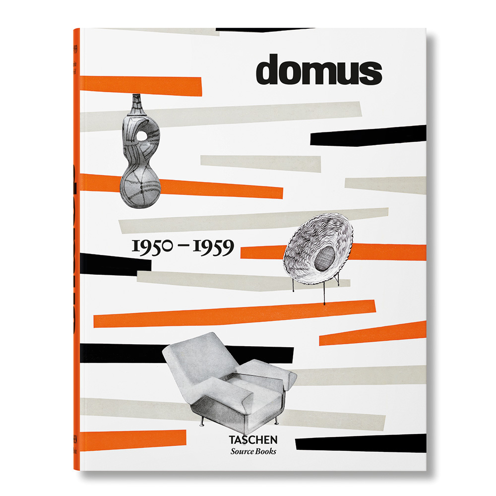 Taschen designové knihy Domus 1950-1959